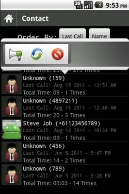 Limit My Call android App screenshot 1